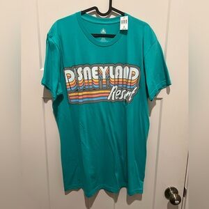 NWT Disneyland Resort Teal T-Shirt